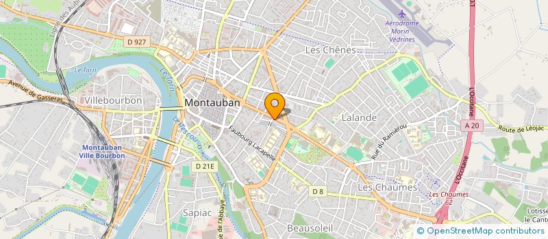 localisation de l'entreprise SCI VOLTAIRE  MONTAUBAN