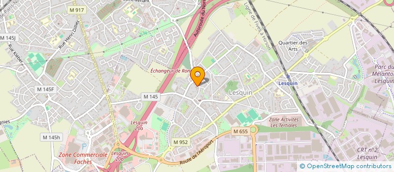 localisation de l'entreprise SCI VOLTAIRE  LESQUIN