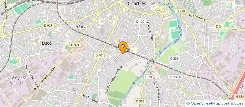 localisation de l'entreprise SCI VOLTAIRE à CHARTRES