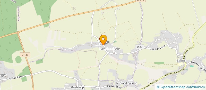 localisation de l'entreprise SCI VOLTAIRE  LAVAL-EN-BRIE