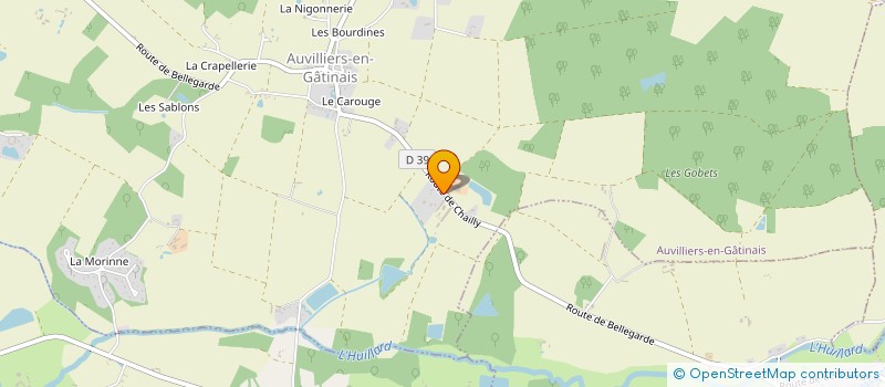localisation de l'entreprise SCI VOLTAIRE à AUVILLIERS-EN-GATINAIS