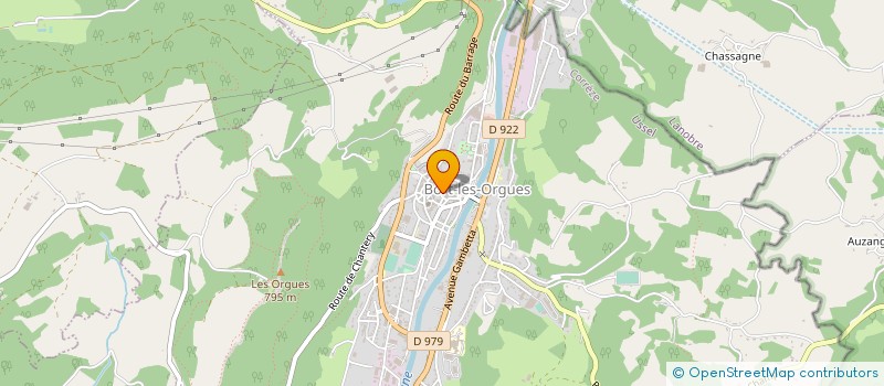 localisation de l'entreprise SCI VOLTAIRE  BORT-LES-ORGUES