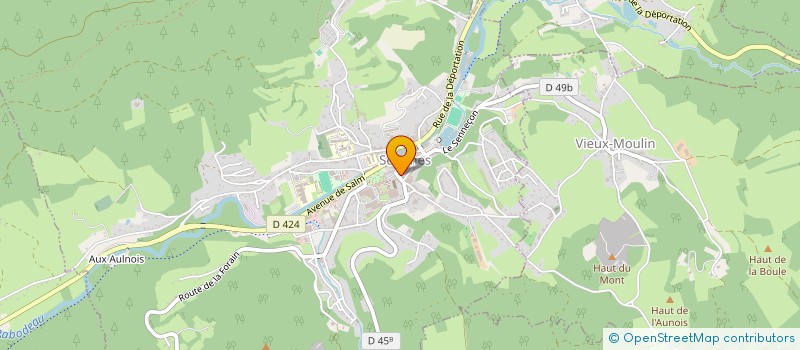 localisation de l'entreprise SCI VOLTAIRE  SENONES