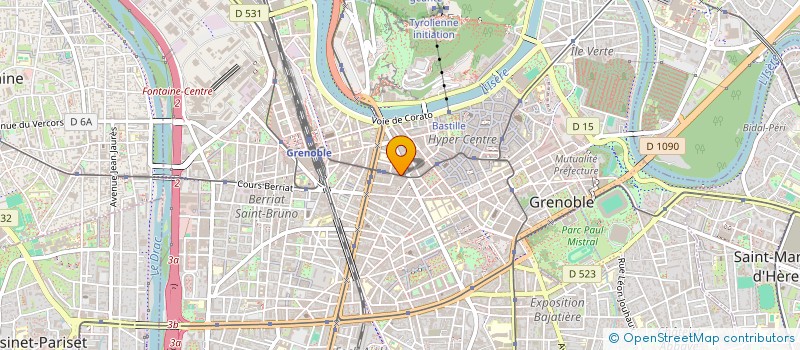 localisation de l'entreprise SCI VOLTAIRE à GRENOBLE