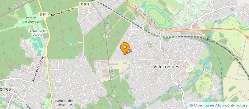 localisation de l'entreprise SCI VOLTAIRE  VILLECRESNES