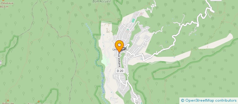 localisation de l'entreprise SCI VOLTAIRE  SAINT-LOUIS