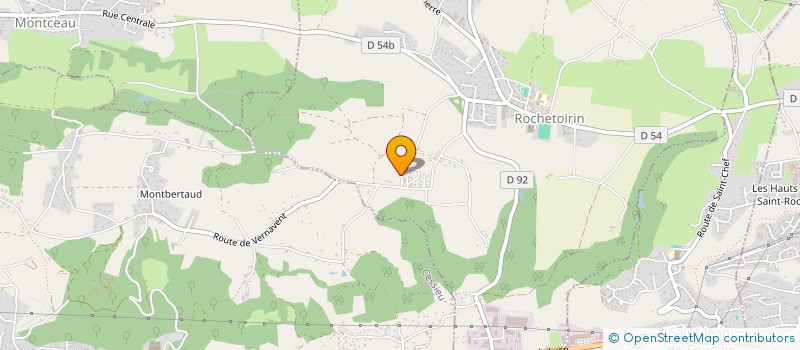 localisation de l'entreprise SCI VOLTAIRE  ROCHETOIRIN