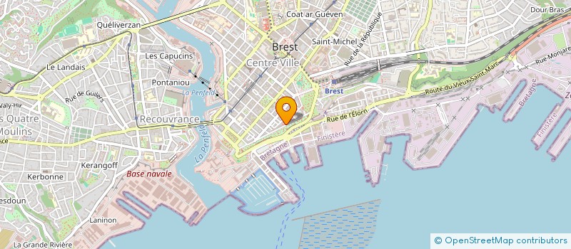 localisation de l'entreprise SCI VOLTAIRE  BREST