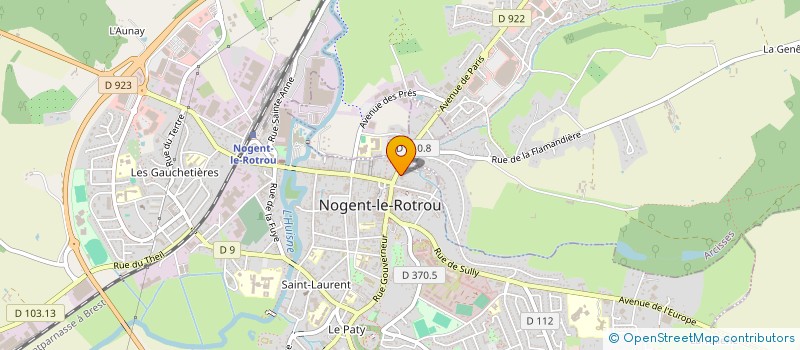 localisation de l'entreprise SCI VOLTAIRE à NOGENT-LE-ROTROU
