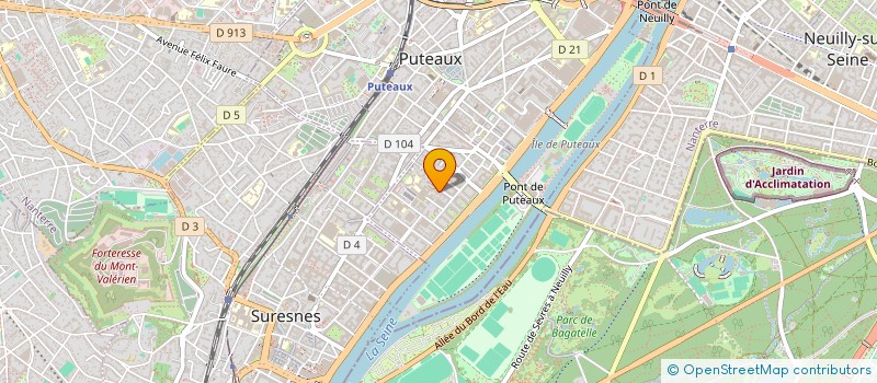 localisation de l'entreprise SCI VOLTAIRE AJY à GARCHES