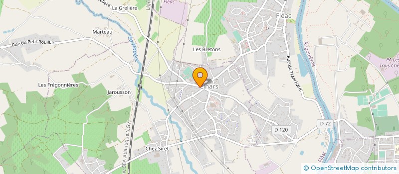 localisation de l'entreprise SCI VOLTAIRE-CHARENTE à LINARS