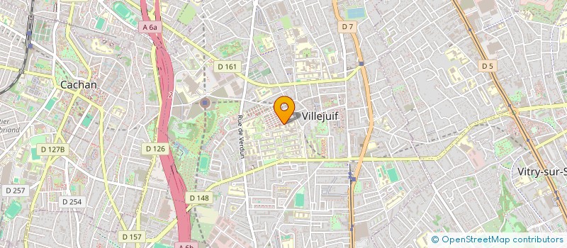 localisation de l'entreprise SCI VOLTAIRE ET ROUSSEAU à VILLEJUIF