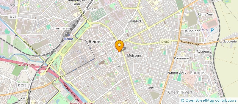 localisation de l'entreprise SCI VOLTAIRE-IMMO 51  REIMS