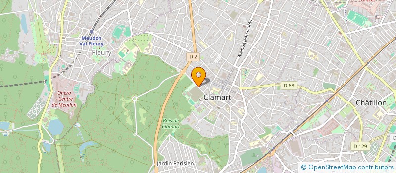 localisation de l'entreprise SCI VOLTAIRE PARIS  CLAMART