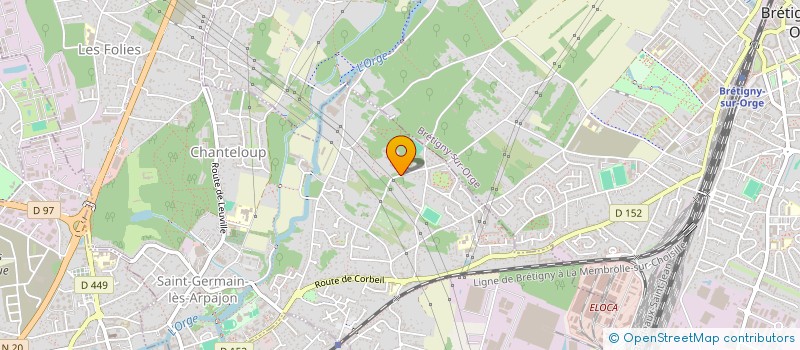 localisation de l'entreprise SCI VOLTIMMO  SAINT-GERMAIN-LES-ARPAJON