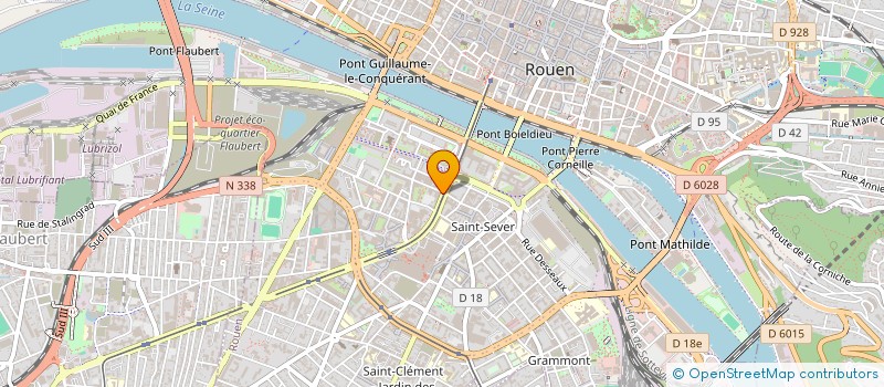 localisation de l'entreprise SCI VOLTOM à ROUEN