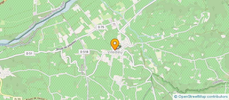 localisation de l'entreprise SCI VOLUBILIS  VILLEDIEU