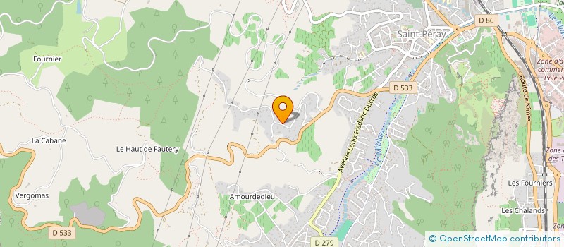 localisation de l'entreprise SCI VONY à SAINT-PERAY