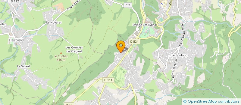 localisation de l'entreprise SCI VOREPPE CHARTREUX  VAULNAVEYS-LE-HAUT