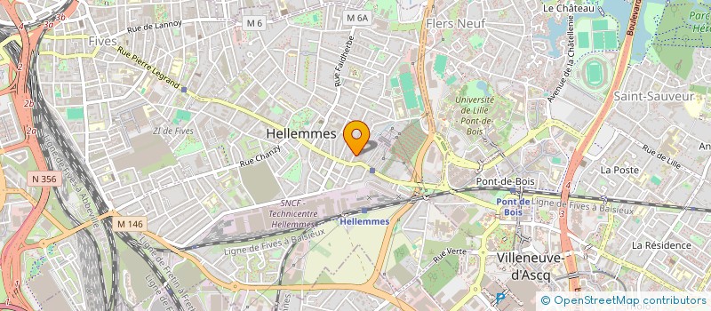localisation de l'entreprise SCI VOREUX LERAY à LILLE