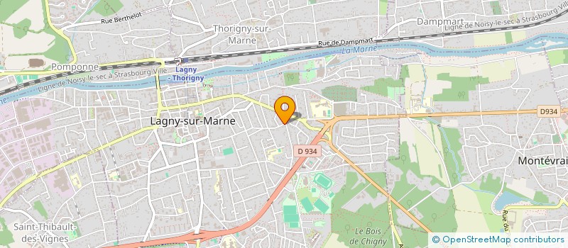 localisation de l'entreprise SCI VORZE  SAINT-THIBAULT-DES-VIGNES