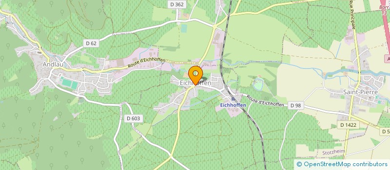 localisation de l'entreprise SCI VOSGES 16  EICHHOFFEN