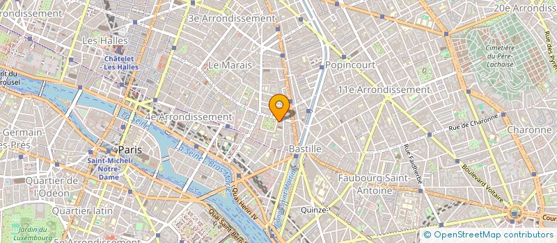 localisation de l'entreprise SCI VOSGES  PARIS