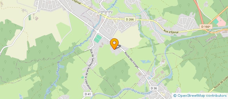 localisation de l'entreprise SCI VOSGES IMMOBILIER  UXEGNEY