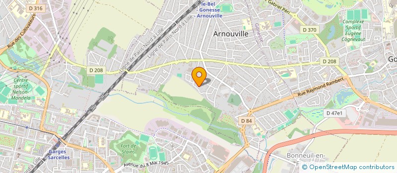 localisation de l'entreprise SCI VOSKY  ARNOUVILLE