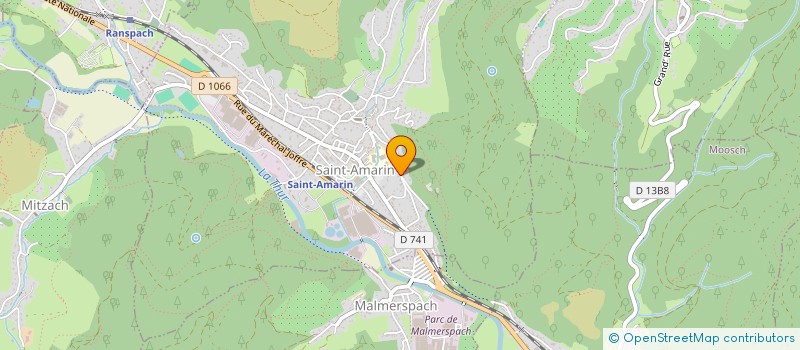 localisation de l'entreprise SCI VOSS  RICHWILLER