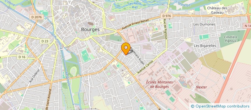 localisation de l'entreprise SCI VOUGEOT  BOURGES