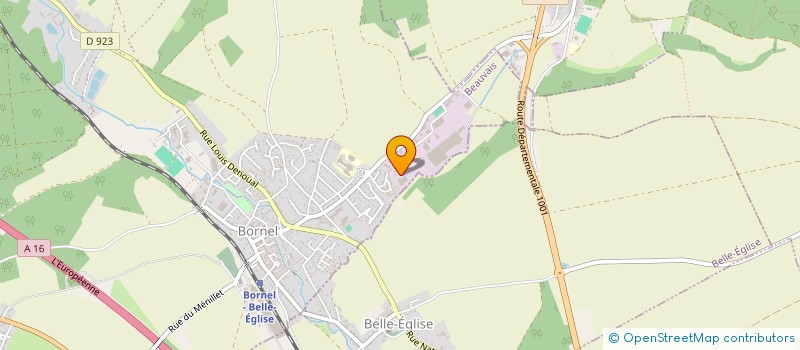 localisation de l'entreprise SCI VOURLES  BORNEL