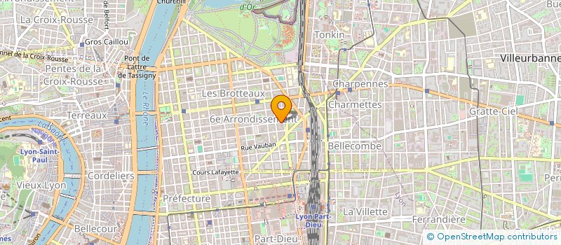 localisation de l'entreprise SCI VOX IMMO  LYON