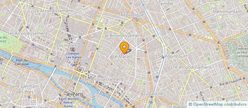 localisation de l'entreprise SCI VOYER MERLIN  PARIS