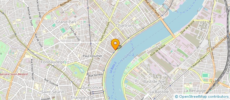 localisation de l'entreprise SCI VOYETER  BORDEAUX