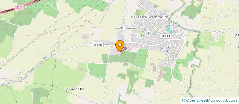 localisation de l'entreprise SCI VP ELEC  LE PLESSIS-GRAMMOIRE