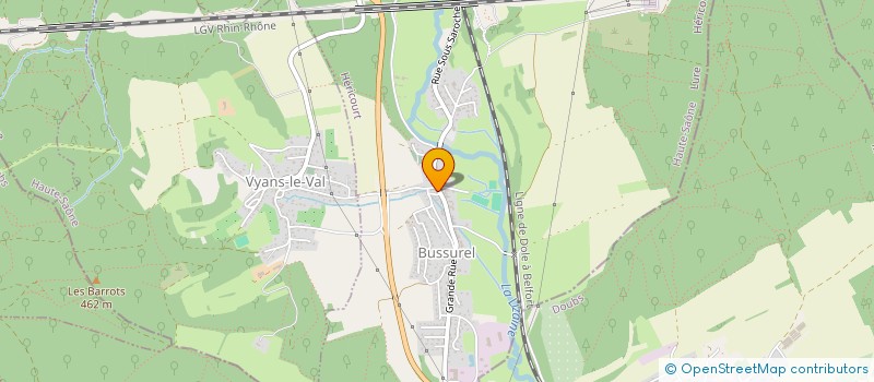 localisation de l'entreprise SCI VP IMMO  TREMOINS