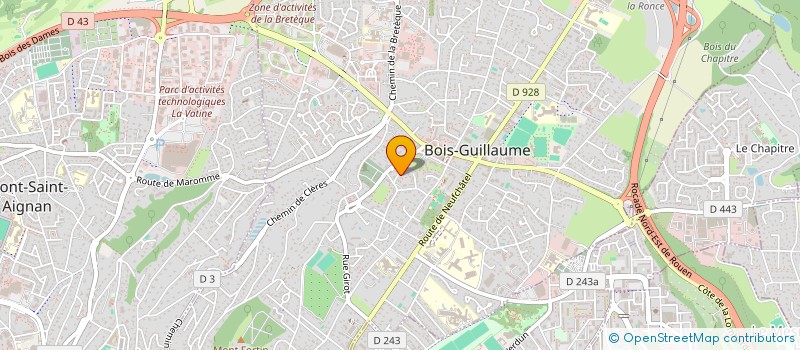 localisation de l'entreprise SCI VPC à BOIS-GUILLAUME