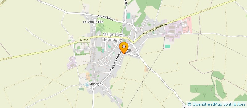 localisation de l'entreprise SCI VPC  MAIGNELAY-MONTIGNY