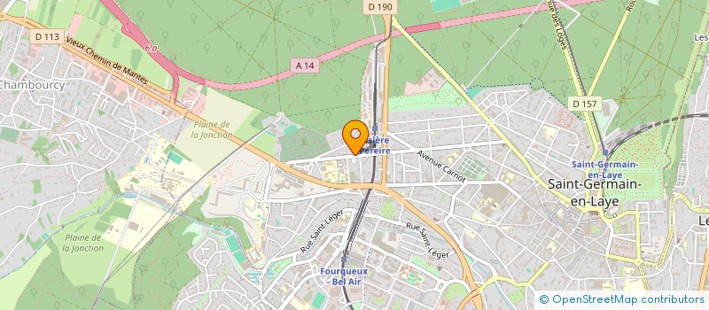 localisation de l'entreprise SCI VPLUS SAINT GERMAIN EN LAYE  SAINT-GERMAIN-EN-LAYE