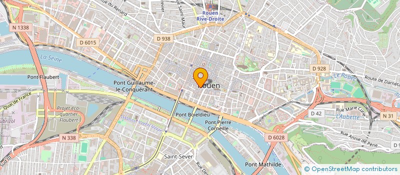 localisation de l'entreprise SCI VPR à ROUEN