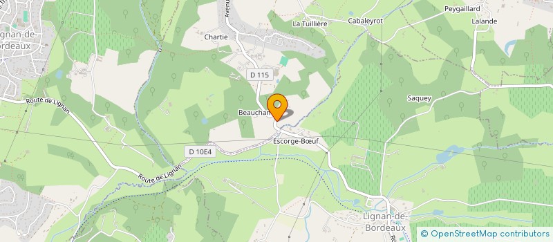 localisation de l'entreprise SCI VPVFUN  FARGUES-SAINT-HILAIRE