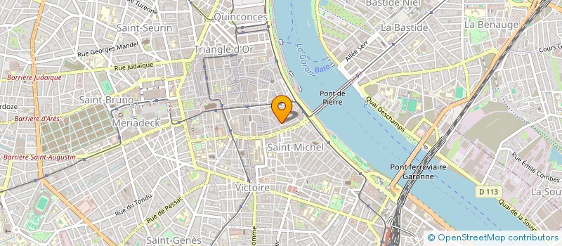 localisation de l'entreprise SCI VR IMMO  BORDEAUX