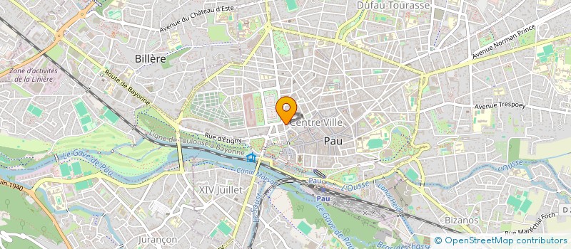localisation de l'entreprise SCI VRAIMENT à PAU