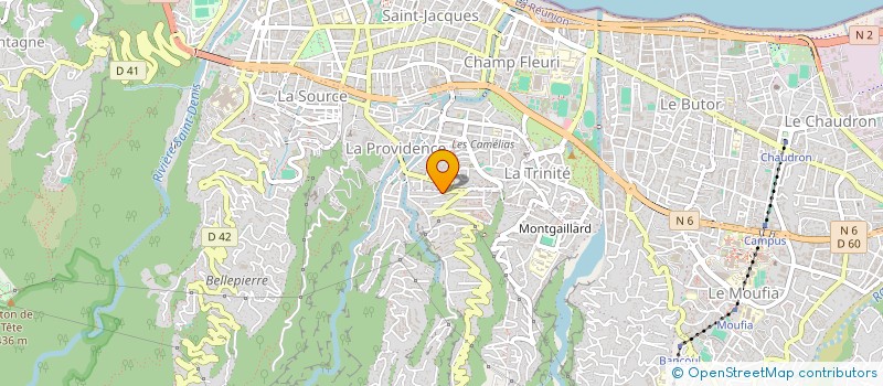 localisation de l'entreprise SCI VRAJMOTI  SAINT-DENIS