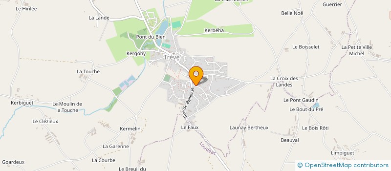 localisation de l'entreprise SCI VRC  SAINT-CARADEC