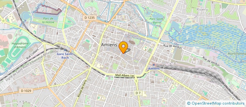 localisation de l'entreprise SCI VREL 3 CAILLOUX à AMIENS