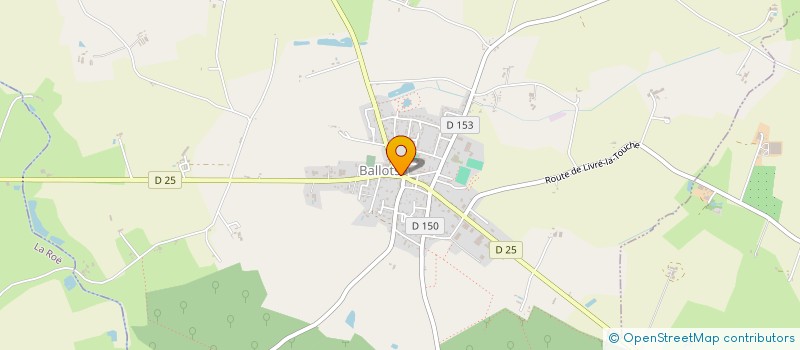 localisation de l'entreprise SCI VRELUP  BALLOTS