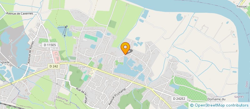 localisation de l'entreprise SCI VRG CROIX ROUSSE  IZON