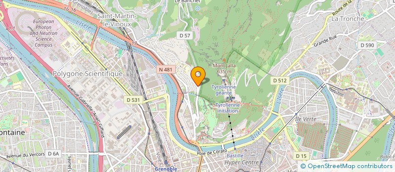 localisation de l'entreprise SCI VRL  SAINT-MARTIN-LE-VINOUX